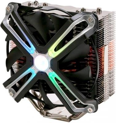 Кулер Zalman CNPS17X Soc-FM2+/AM2+/AM3+/AM4/1150/1151/1155/2011/ 4-pin 17-29dB Al+Cu 200W 700gr LED Ret
