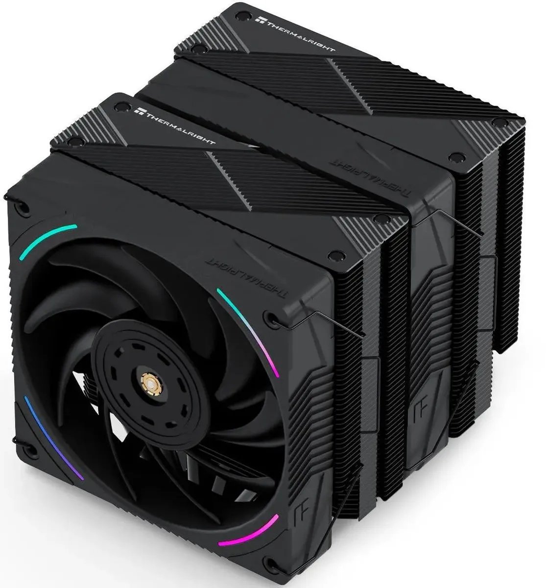 Кулер Thermalright Phantom Spirit 120 Evo (PS120-Evo) ARGB Soc-AM5/AM4/1151/1200/1700 черный 4-pin 25.6dB Al+Cu 765gr Ret