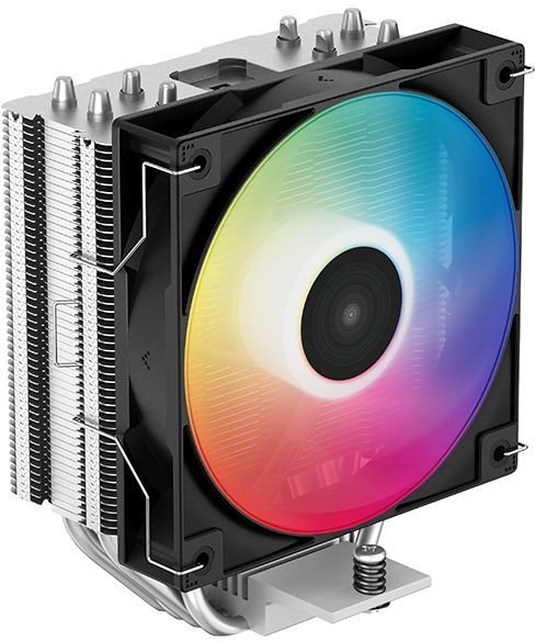 Кулер Deepcool AG400 LED Soc-AM5/AM4/1151/1200/1700 4-pin 18-32dB Al+Cu 130W 614gr LED Ret