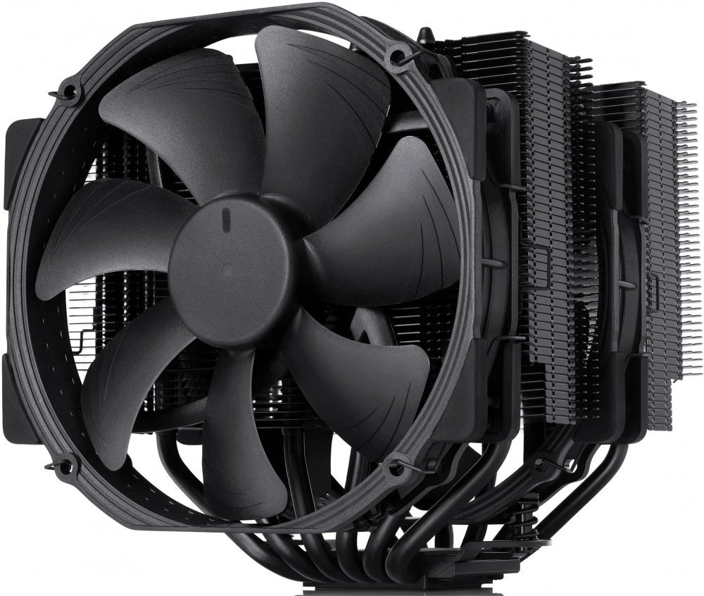 Кулер Noctua NH-D15 chromax.black LGA 1700/1200/115X/2011/-3/2066/AM4/AM5 TDP 183Вт Black RTL
