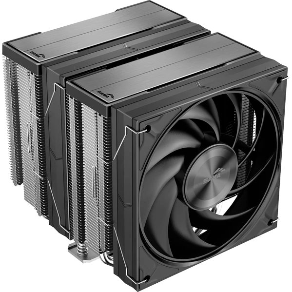 Кулер SAMA A60E (A60-XXWNNXOX-G) (265W, 4-pin PWM, 156.5mm, 6x6mm, 2x120mm, 78CFM, 29dBA, 2200RPM, S 1851/1700/1200/115X, AM5)