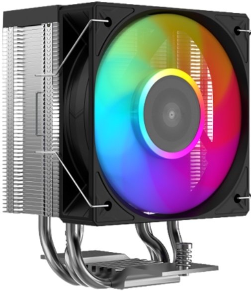 Кулер SAMA X30L (X30-XXWAYXOX-G) (180W, 4-pin PWM, 133.5mm, 3x6mm, ARGB, 1x100mm, 50.1CFM, 35.2dBA, 2600RPM, S 1851/1700/1200)