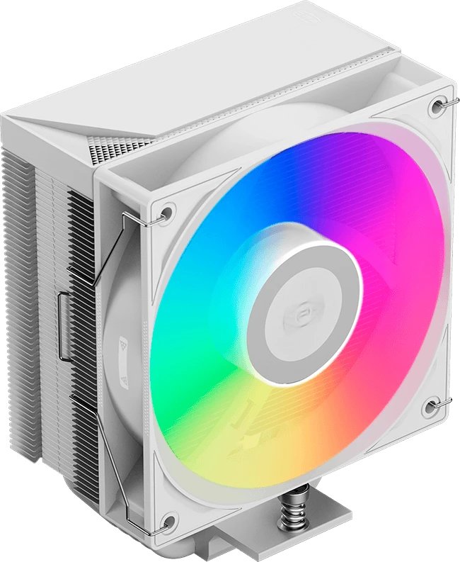 Кулер PcCooler RT500 TC ARGB WH White (245W, 4-pin PWM, 152mm, Al/Cu, 5x6mm, 1x120mm, 73.32CFM, 34.9dBA, 2200RPM, S: 1851/1700/1200)