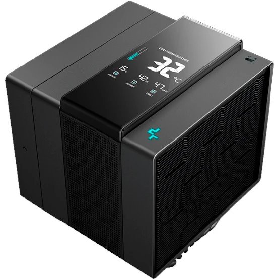 Кулер DEEPCOOL Assassin IV VC Vision LGA20XX/1700/1200/115X/AM5/AM4 (TDP 300W, PWM, Dual Fan 140mm + 120mm, Dual Heatsink, 7 Heatpipe, Copper)