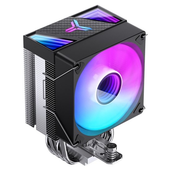 Кулер JONSBO CR-1400 V2 Color Black LGA1700/1200/115X/AM5/AM4 (TDP 180W, PWM, 92mm Dynamic Multi-Color LED Fan, 4 тепловые трубки, 4-pin) Re
