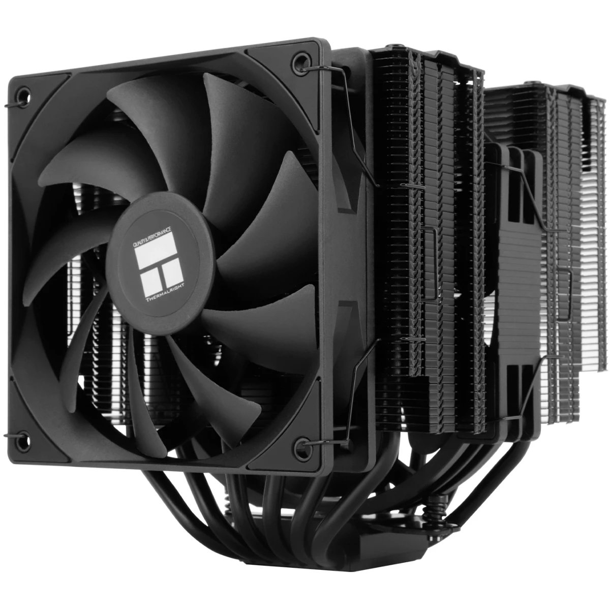 Кулер Thermalright Peerless Assassin 140 Black LGA115X/1200/1700/1851/2011/2066 (1x120mm + 1x140mm PWM Fan, медное основание, 6 тепл. трубок 6мм)