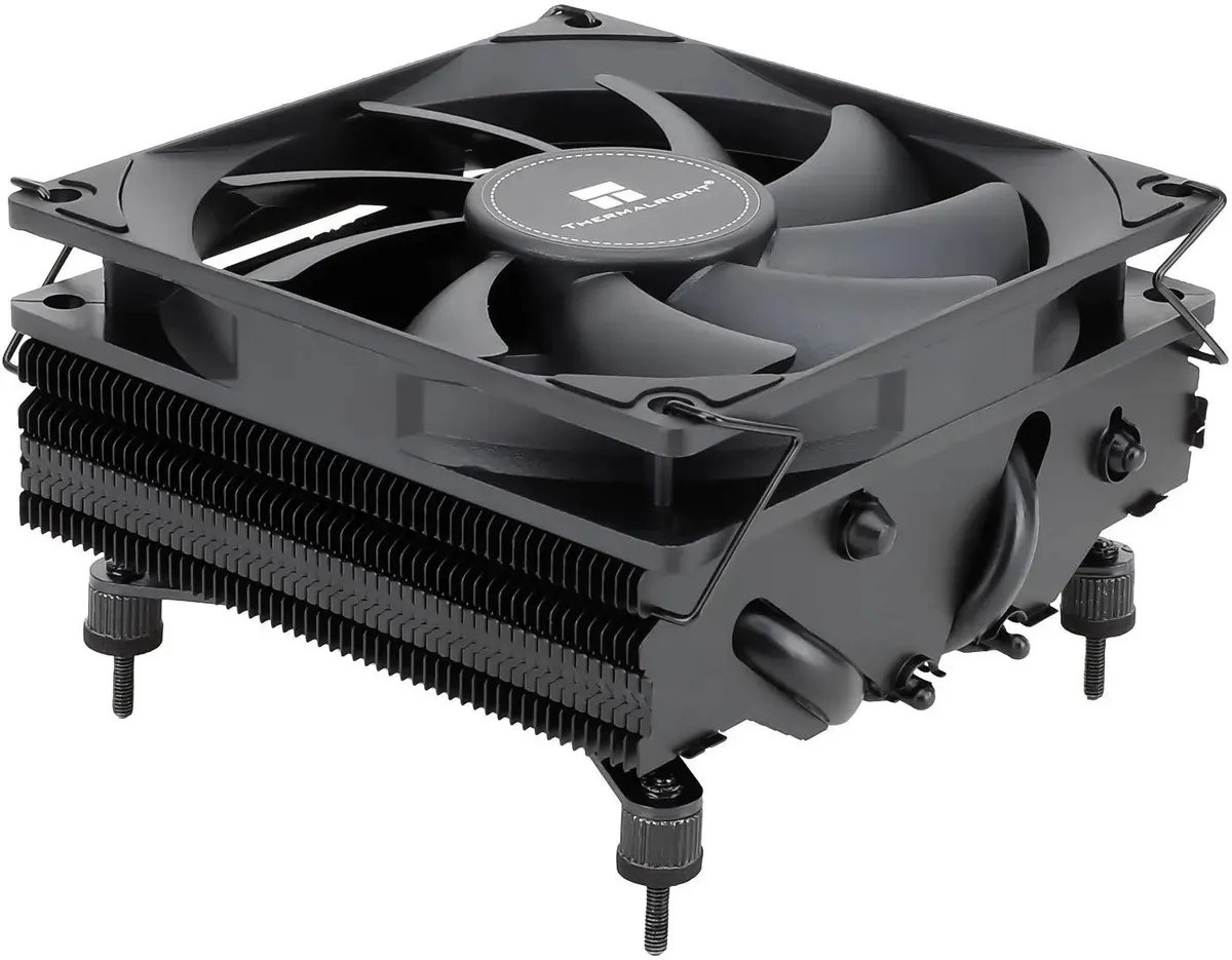 Кулер Thermalright AXP90-X47 Black (TRAXP90X47B) LGA115X/1200/1700/AM4/AM5 (92mm PWM Fan, медное основание, 4 тепл. трубки 6мм)