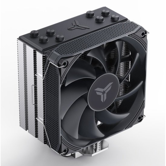 Кулер JONSBO Pisa A4 Grey LGA1700/1200/115X/AM5/AM4 (TDP 250W, PWM, 120mm Black Fan, 4 тепловых трубок, 4-pin) Retail