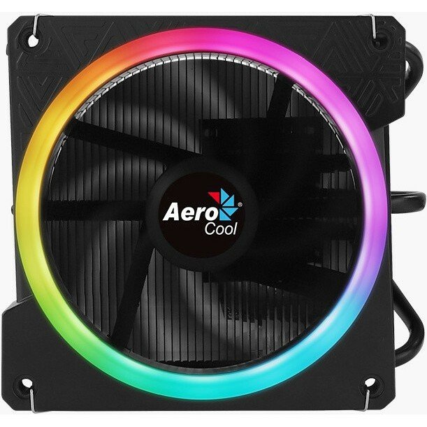 Вентилятор Aerocool Cylon 3H Socket 115x/1200/775/AM4/AM2+/AM3/AM3+/FM1/FM2+, 120мм, 1800 rpm, 24.3 дБА, 125W, 3-pin, Al-Cu