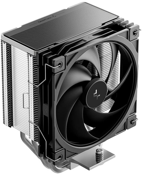 Кулер DEEPCOOL AG600 LGA1851/1700/AM5/AM4 (TDP 270W, PWM, Fan 120mm, 6 тепл. трубок, черный) Ret