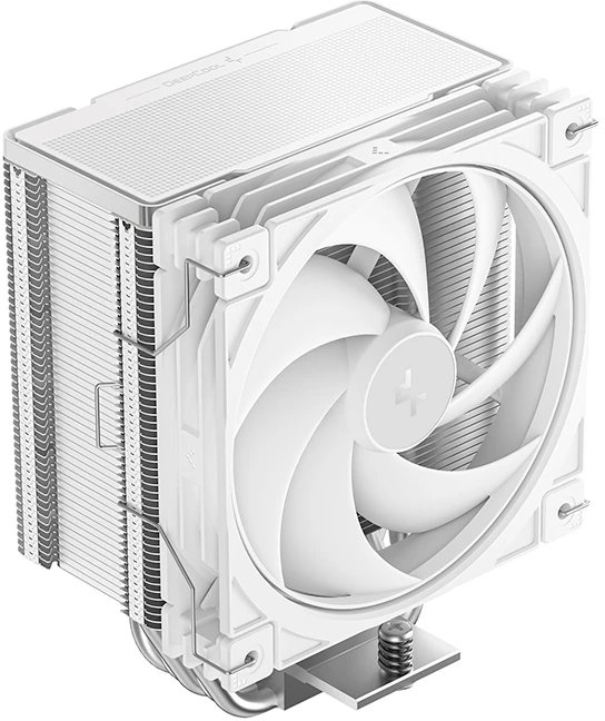 Кулер DEEPCOOL AG500 G2 WH LGA1851/1700/AM5/AM4 (TDP 250W, PWM, Fan 120mm, 5 тепл.трубок, белый) Ret