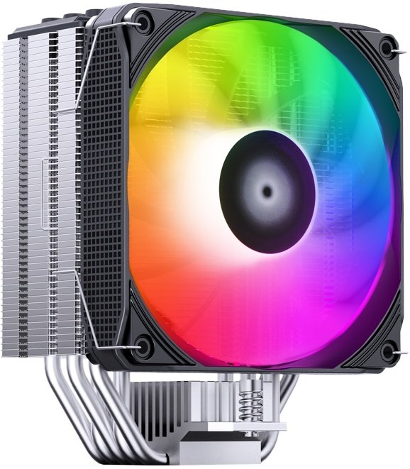 Кулер JONSBO Pisa A5 ARGB Gray LGA1700/1200/115X/AM5/AM4 (TDP 265W, PWM, 120mm ARGB Fan, 5 тепловых трубок, 4-pin) Retail
