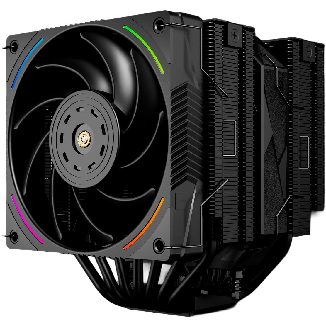 Кулер Thermalright Royal Pretor 130 Ultra Black (TRRP130UB) LGA115X/1200/1700/1851/2011/2066 (1x120mm ARGB + 1x130mm PWM Fan)