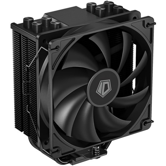 Кулер ID-COOLING SE-214-XT Black LGA20XX/1700/1200/115X/AM5/AM4 (16шт/кор, TDP 180W, PWM, 4 тепл.трубки прямого контакта, FAN 120mm) RET