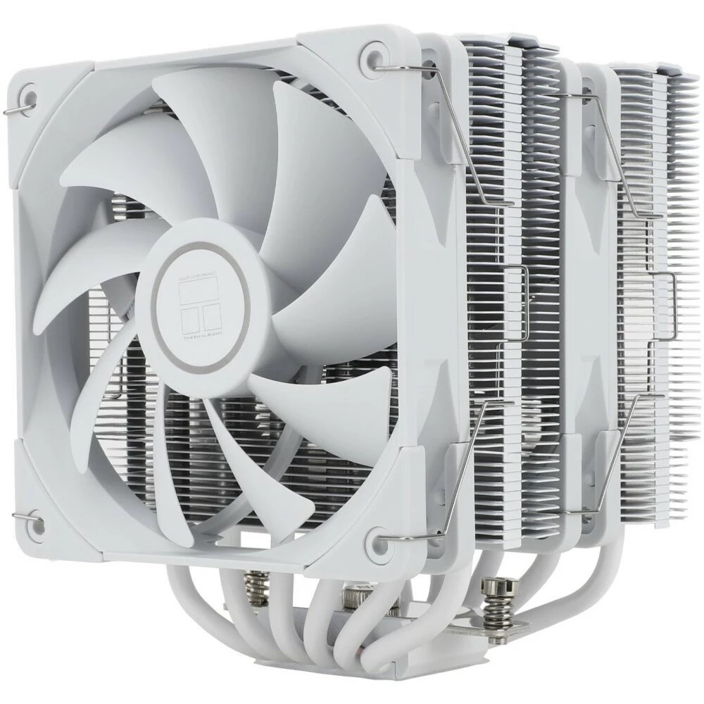 Кулер Thermalright Peerless Assassin 120 White (P-Assassin-120-White) Soc-AM5/AM4/1151/1200/2066/2011/1700 белый 4-pin 25.6dB Al+Cu 750gr Ret