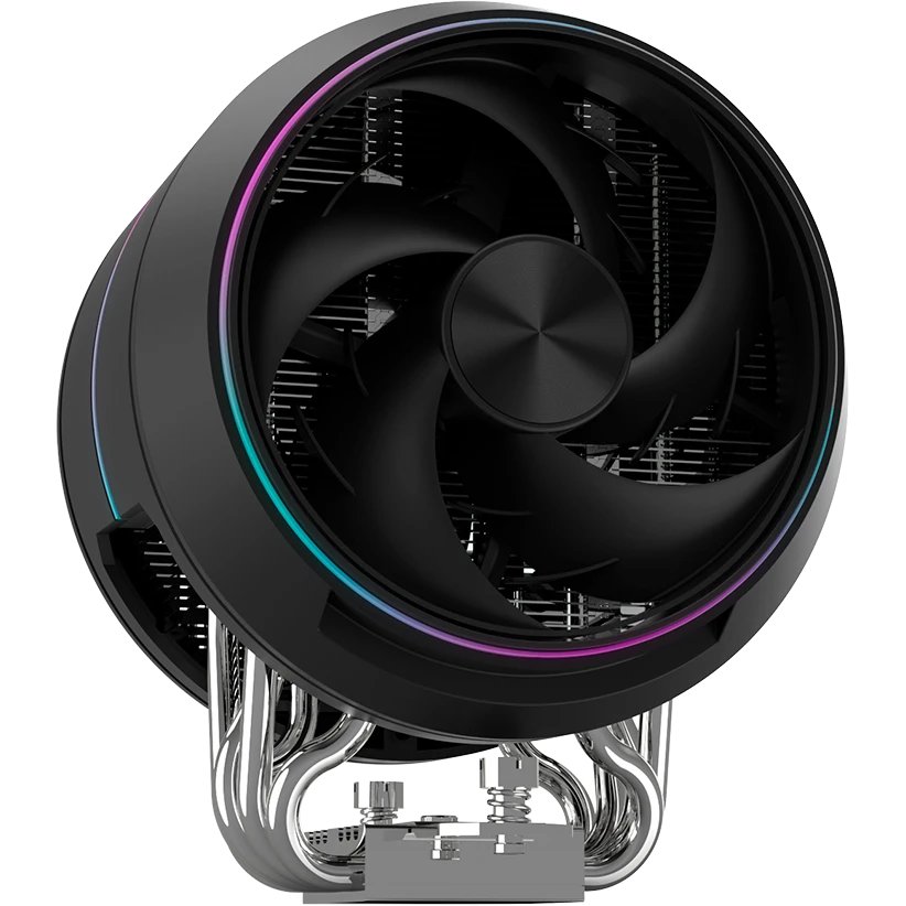 Кулер ZALMAN ZET5 Black, 5 Heat Pipes, 4-Pin PWM, 600-2000 RPM, 30.4 DBA Max, Hydro Bearing, Full Socket Support