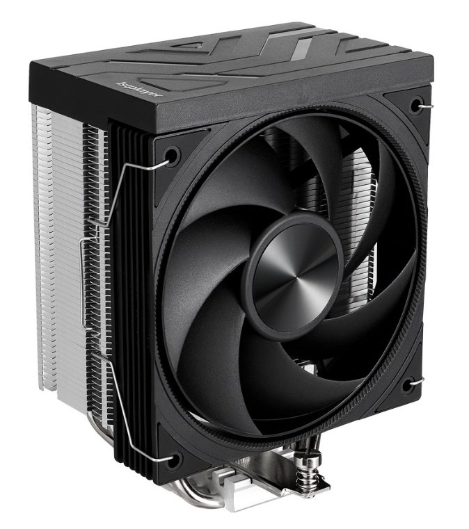 Кулер 1STPLAYER Frost Bite FB12-4 Black / 4HPx6mm, single tower, 210W TDP, 1x120mm fan, 800-2300 RPM, 70.15 CFM, 34.8 dBA