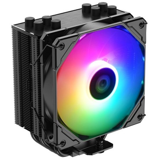 Кулер ID-COOLING SE-224-XTS ARGB LGA1700/1200/115X/AM5/AM4 (10шт/кор, TDP 7 220W, PWM, 4 тепл.трубки прямого контакта, ARGB FAN 120mm) RET