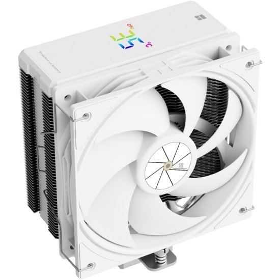 Кулер Thermalright Assassin X 120 R Digital White LGA115X/1200/1700/1851 (120mm PWM Fan, 4 тепл. трубки 6мм) / TRAX120RDW
