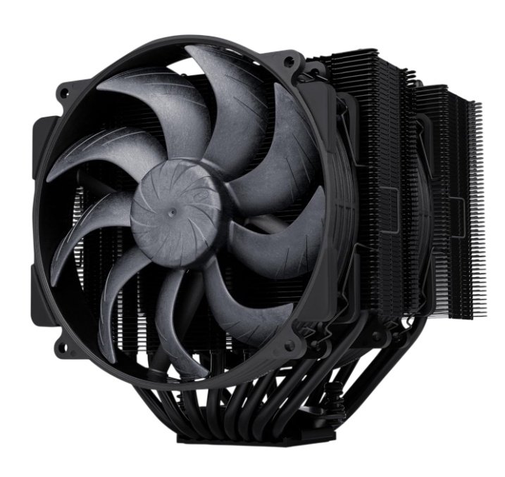 Кулер Noctua NH-D15 G2 chromax.black, Black (228W, 4-pin PWM, 168mm, Al/Cu, 8x6mm, 2x140mm, 91.5CFM, 24.8dBA, 1500RPM)
