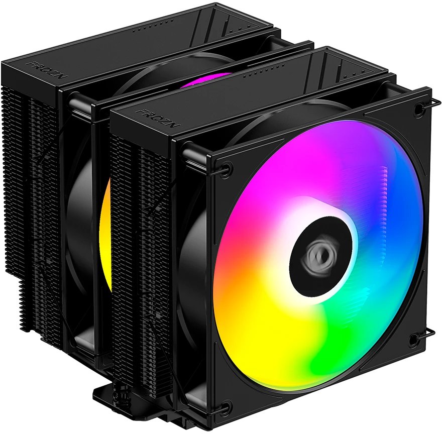 Кулер ID-COOLING Frozn A620 Pro XE ARGB Black LGA1954/1851/1700/1200/115X/AM5/AM4 (TDP 260W, PWM, черный, 6 тепл.трубок + медная база)