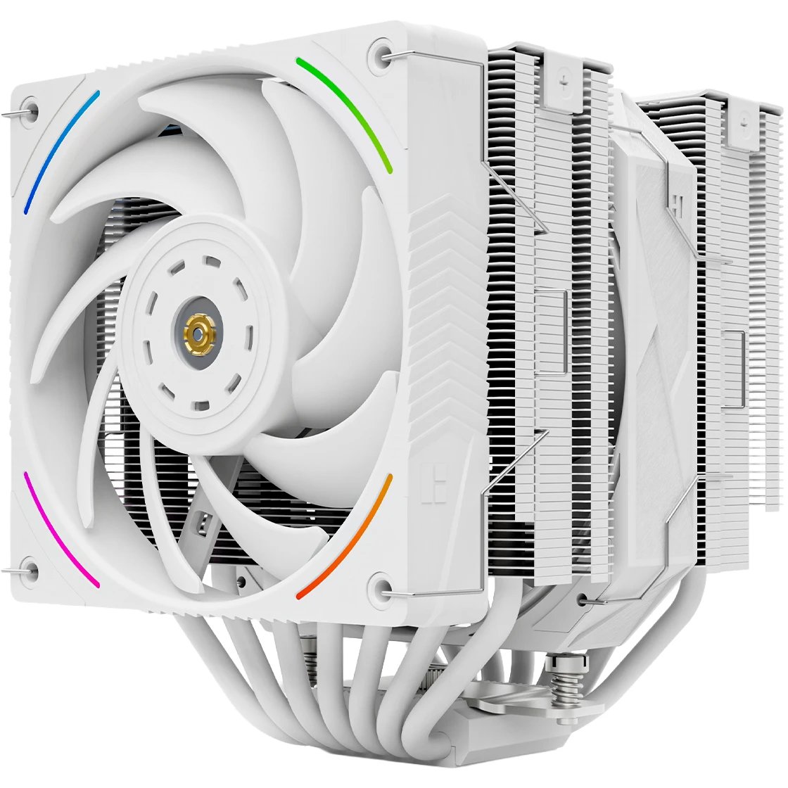 Кулер Thermalright Royal Pretor 130 Ultra White (TRRP130UW) LGA115X/1200/1700/1851/2011/2066 (1x120mm ARGB + 1x130mm PWM Fan)
