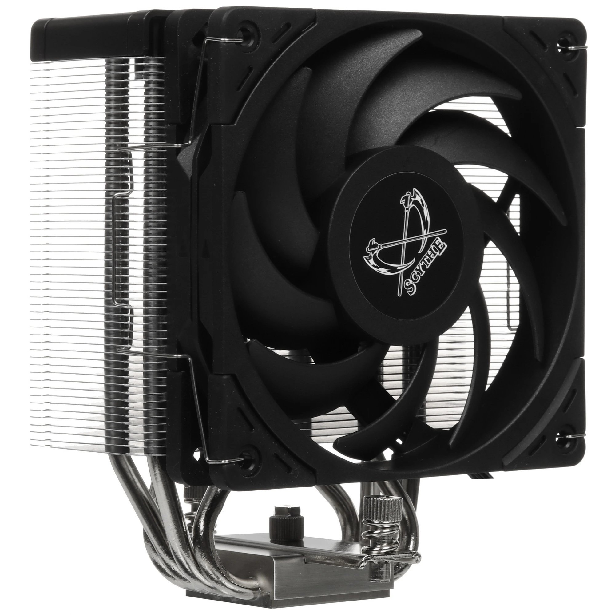 Кулер Scythe Kotetsu Mark 4 Black/Silver (SCKTT-4000) (150W, 4-pin PWM, 155mm, Al/Cu, 4x6mm, 1x120mm, 60.29CFM, 26.88dBA)