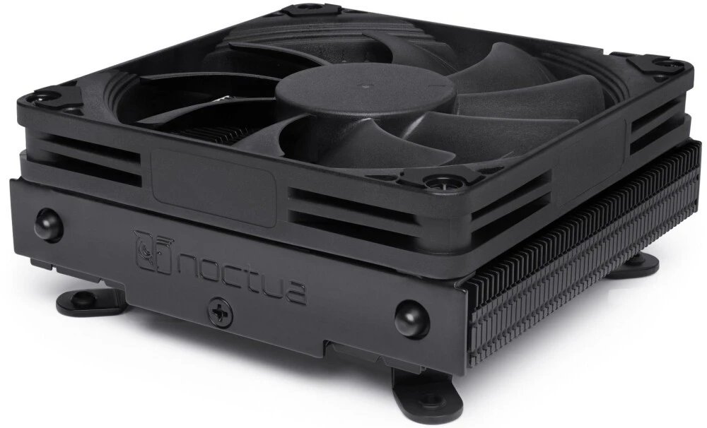 Кулер Noctua NH-L9i-17xx chromax.black, (59W, 4-pin PWM, 37mm, Al/Cu, 2x6mm, 1x92x92x14mm, 33.84CFM, 23.6dBA, 2500RPM)