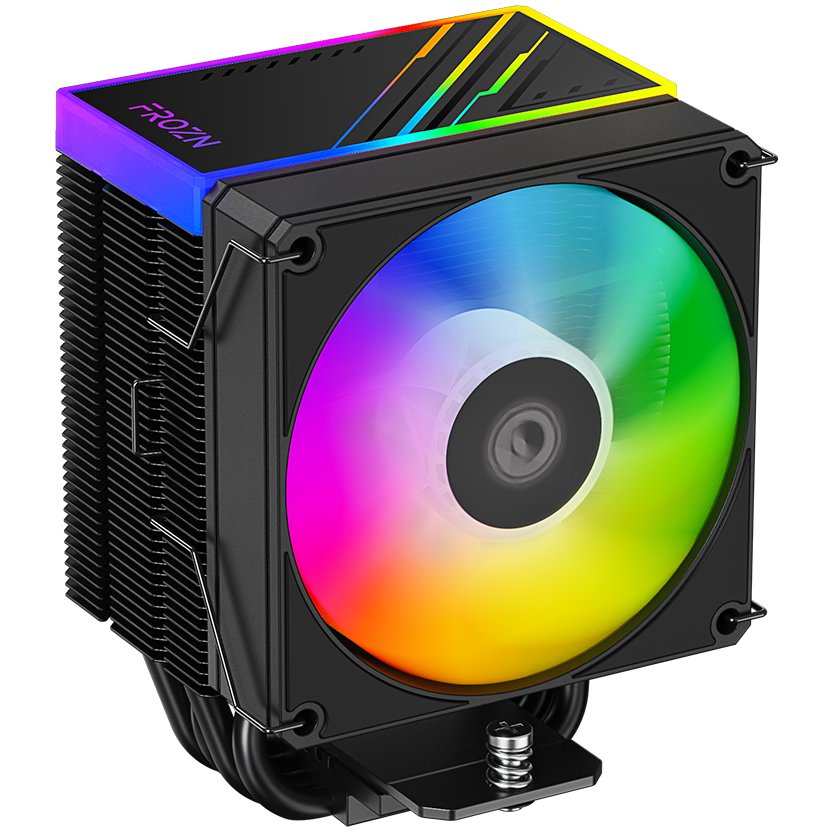 Кулер ID-COOLING Frozn A400 ARGB LGA1700/1200/115X/AM5/AM4 (TDP 180W, PWM, 4 тепл.трубки прямого контакта, ARGB Fan 92mm) RET