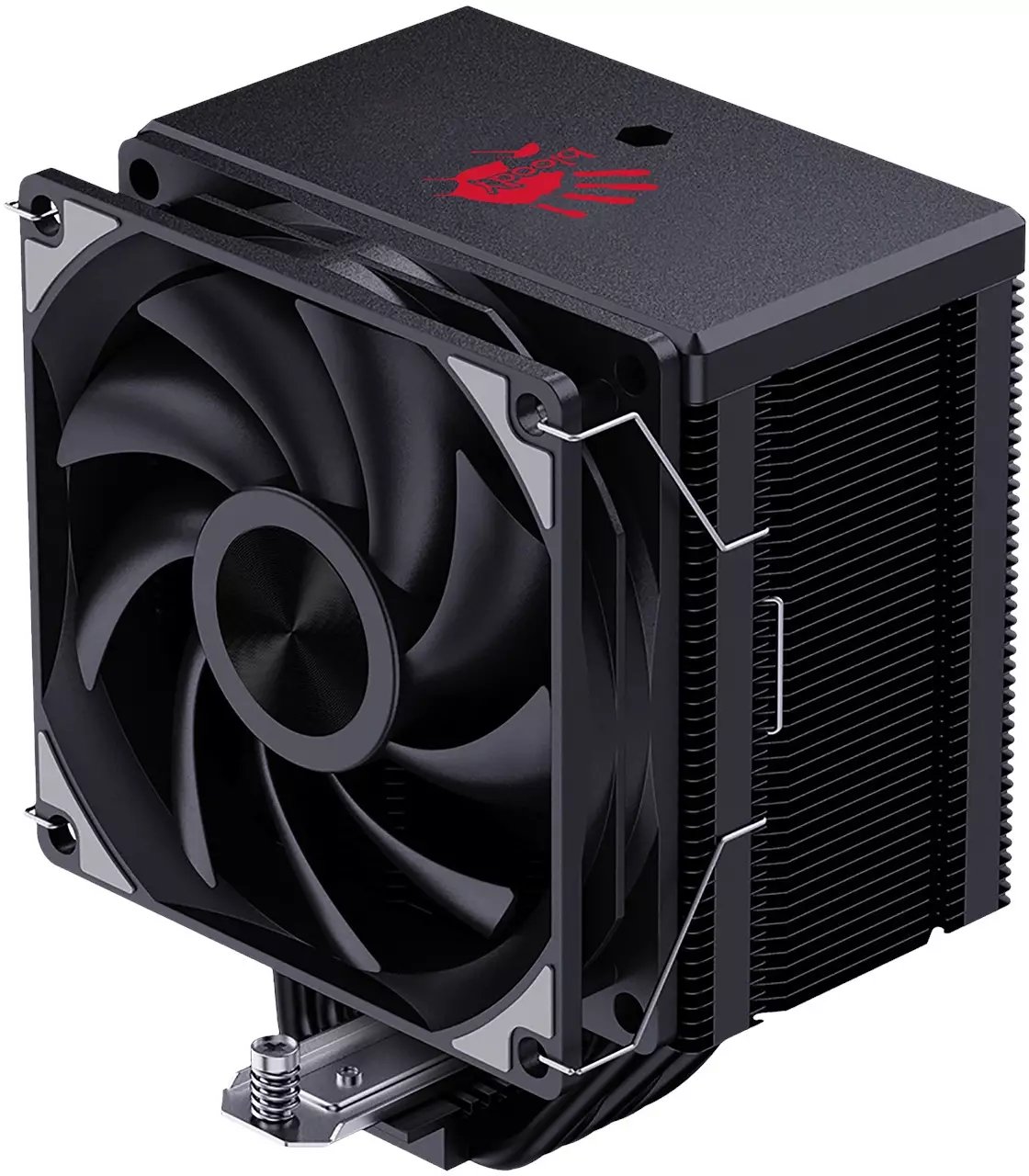 Кулер Bloody AC-13 (AC-13-250-BK) Soc-AM5/AM4/1200/1700/1851 черный 4-pin 14-26dB Al+Cu 250W 651gr Ret