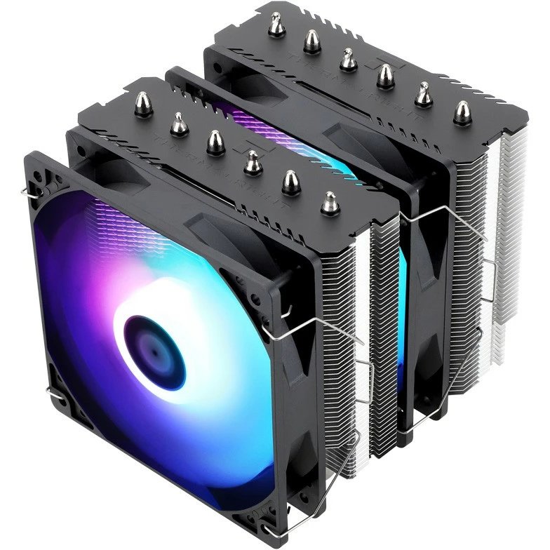 Кулер Thermalright Peerless Assassin 120 SE ARGB (PA120-SE-ARGB) Soc-AM5/AM4/1151/1200/1700 4-pin 25.6dB Al+Cu 730gr Ret