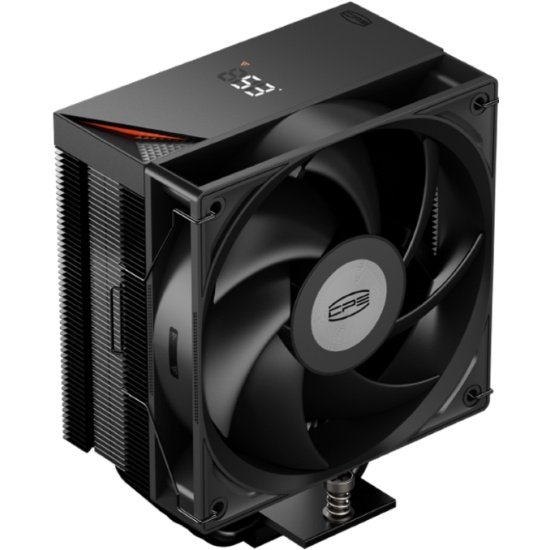 Кулер PcCooler RT500 Digital BK (RT500-BKNWYL-GL) Soc-AM5/AM4/1200/1700/1851 черный 4-pin 34.9dB Al+Cu LCD 240W Ret