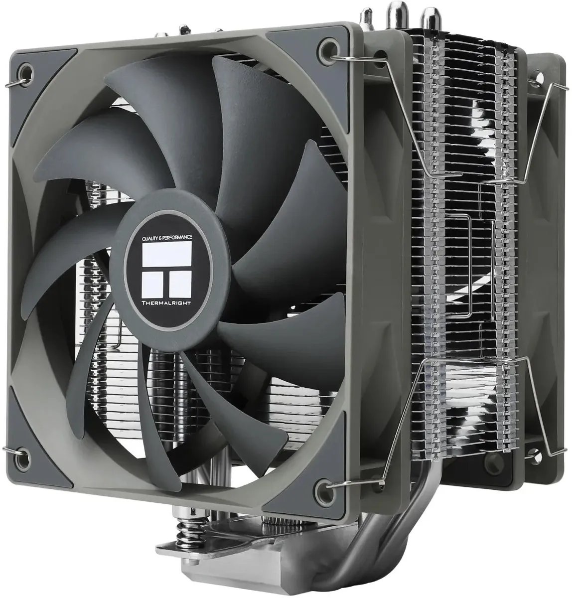 Кулер Thermalright Assassin Spirit 120 Plus V2 (AS120-V2-Plus) Soc-AM5/AM4/1200/1700/1851 4-pin 25.6dB Al+Cu 500gr Ret