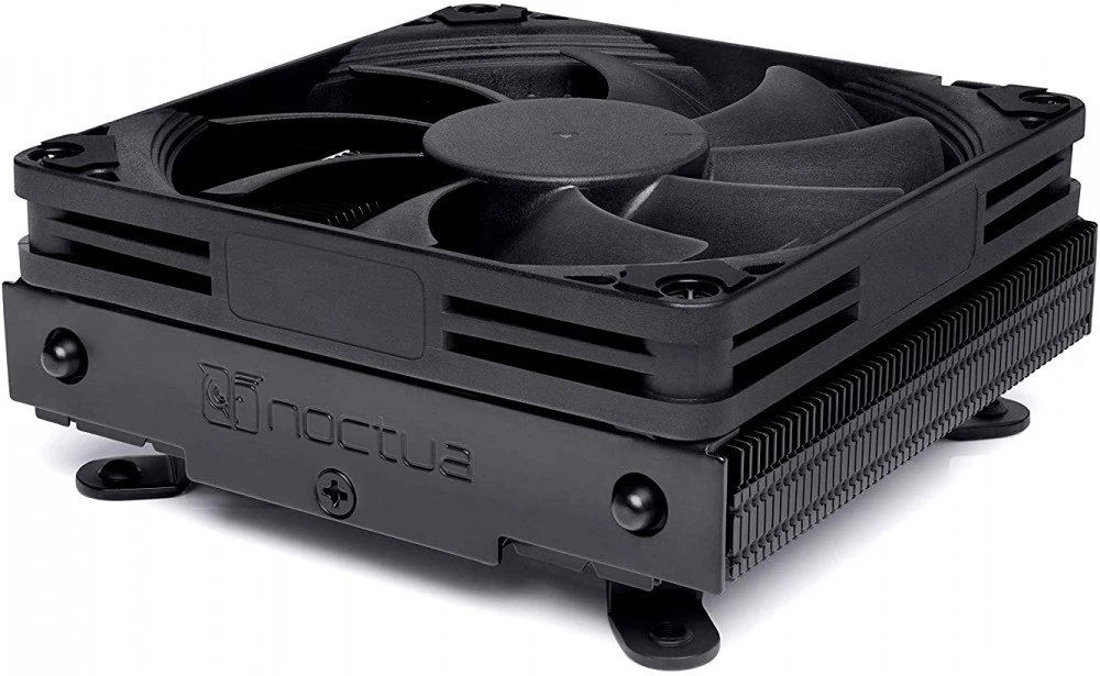 Кулер Noctua NH-L9i chromax.black Black (59W, 4-pin PWM, 37mm, Al/Cu, 2x6mm, 1x92x92x14mm, 33.84CFM, 23.6dBA, 2500RPM)