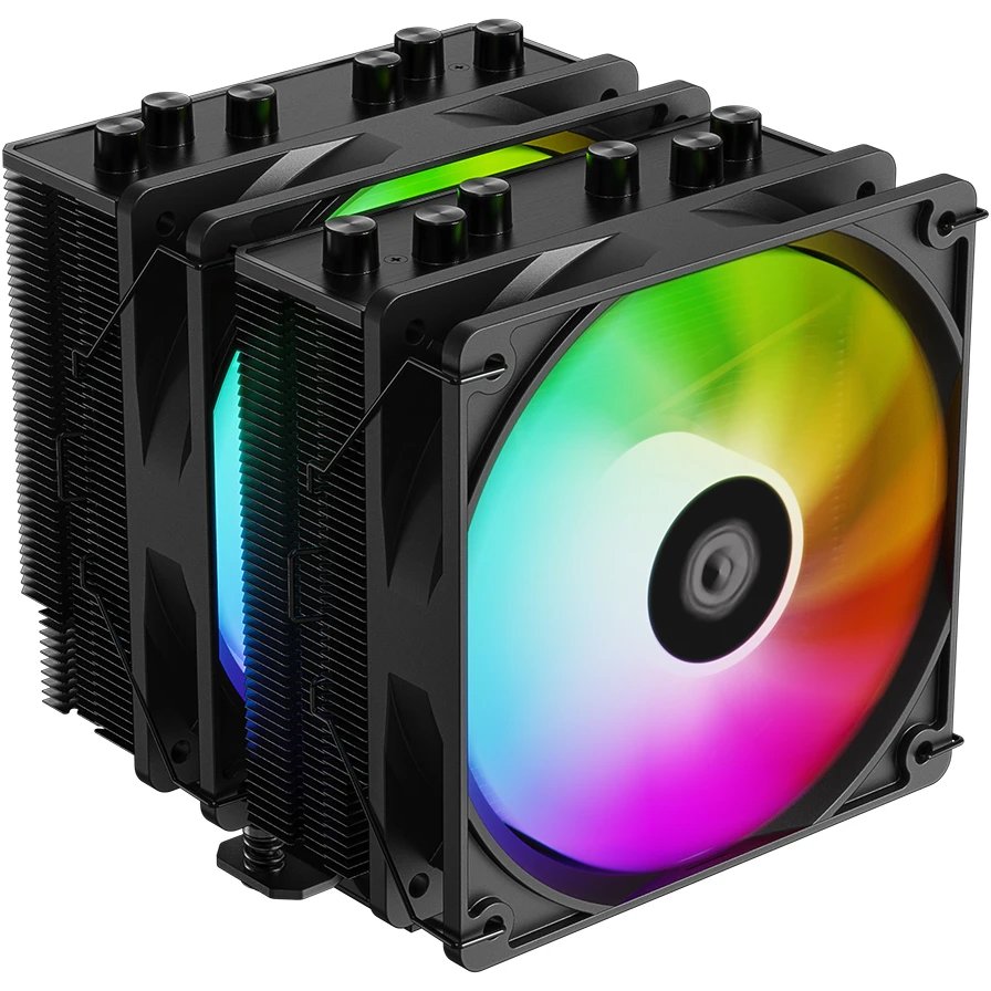 Вентилятор ID-COOLING SE-206-XT ARGB Socket AM4/AM5/115x/1200/1700, 120mm, 1800rpm, 35.2 дБ, 250W, PWM 4-pin, Al-Cu
