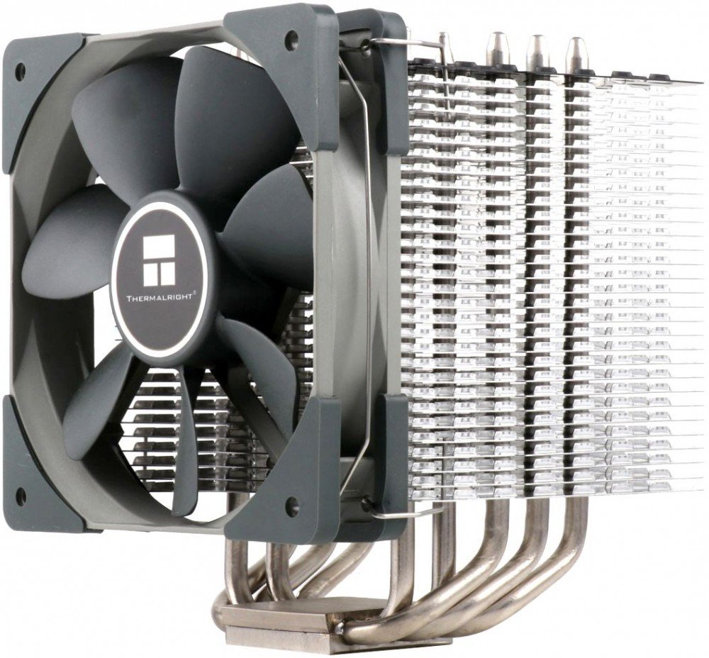 Кулер  Thermalright Macho 120 Rev.B (MACHO-120-B),  высота 150 мм, 600-1800 об/мин, 19-25 дБА, PWM (001717)