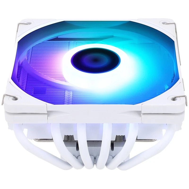 Кулер Thermalright AXP120-X67 White ARGB (AXP120-X67-WH-ARGB) Soc-AM5/AM4/1151/1200/2066/2011/1700 4-pin 26.1dB Al+Cu 490gr Ret