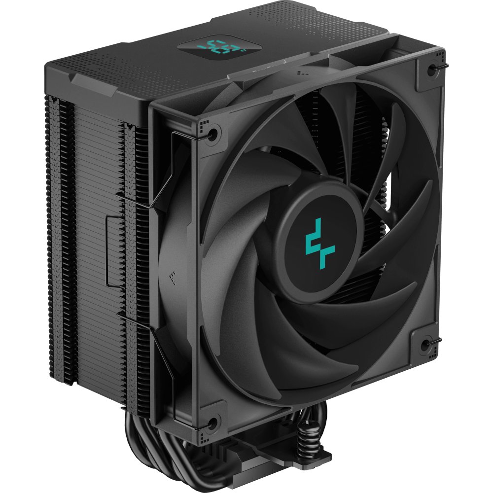 Кулер DEEPCOOL AG500 Digital BK LGA1700/1200/115X/AM5/AM4 (12шт/кор, TDP 240W, PWM, Fan 120mm, 5 тепл. трубок) RET