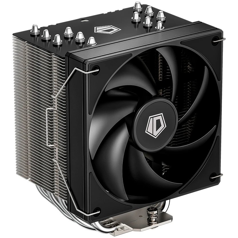 Кулер ID-COOLING SE-610-XT Basic LGA1851/1700/1200/115X/AM5/AM4 (TDP 250W, PWM, черный, 6 тепл.трубок + медная база, Fan 120mm) Ret