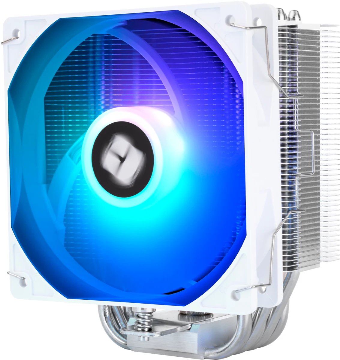 Кулер Thermalright Burst Assasin 120 SE ARGB (BA120-SE-ARGB-WH) (4-pin PWM, 148mm, Ni/CU, 6x6mm, 1x120mm, 66.17CFM, 25.6dBA)