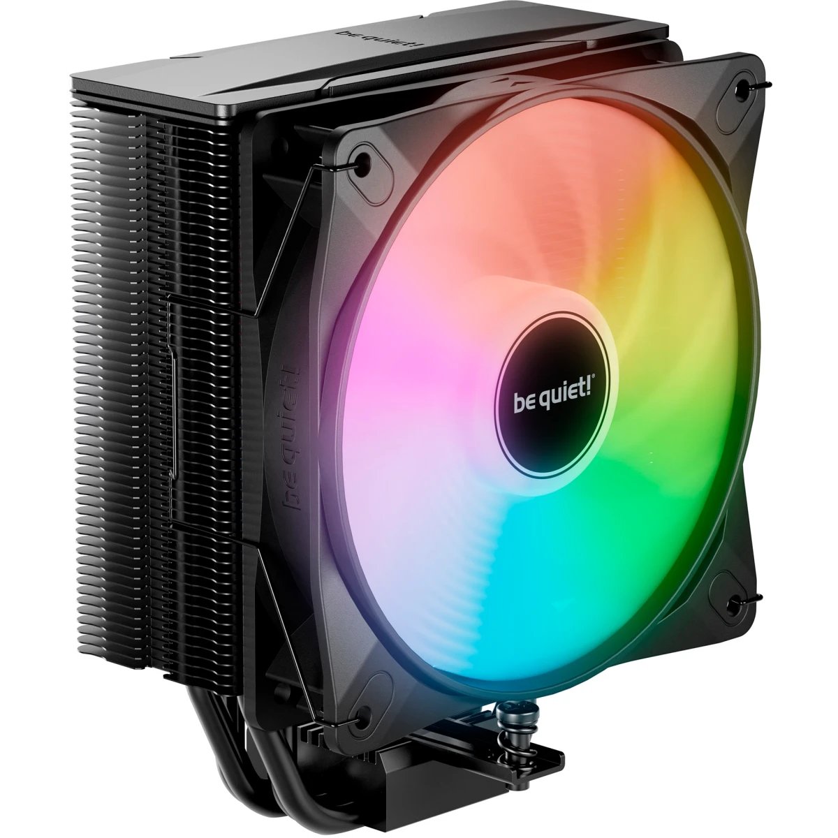 Кулер be quiet! Pure Rock 3 LX Black (BK040) (190W, 4-pin PWM, 154mm, Al/Cu, 4x6mm, ARGB, 1x120mm, 61.8CFM, 31.2dBA, 2000RPM)
