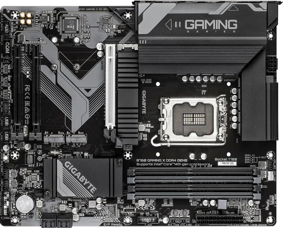 Материнская плата Gigabyte B760 Gaming X D4 Gen5