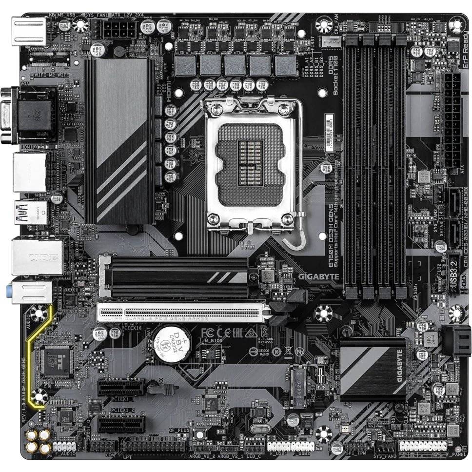 Материнская плата GIGABYTE B760M DS3H GEN5