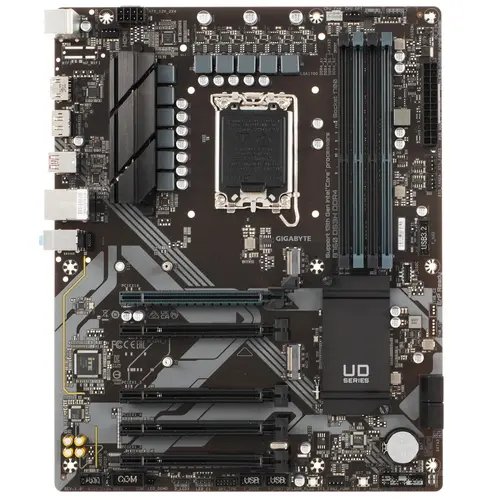 MB s1700 Gigabyte B760 DS3H, Intel B760, 4xDDR4-3200 МГц, 5xPCI-Ex16, 2xM.2, Standard-ATX