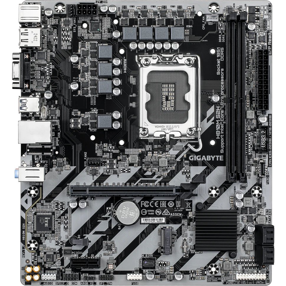 Материнская плата Gigabyte H810M S2H