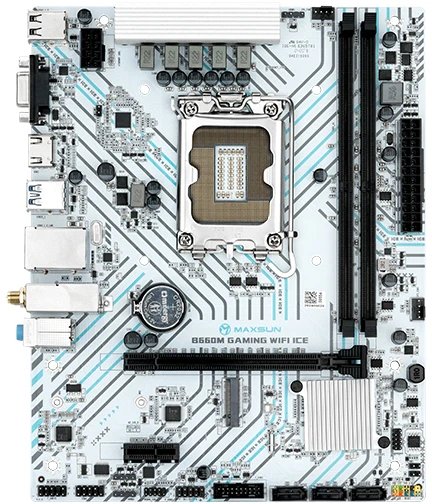 Материнская плата MAXSUN MS-B660M Gaming Wifi Ice