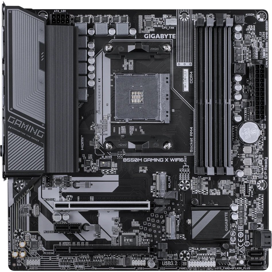 Материнская плата Gigabyte B550M Gaming X Wifi6