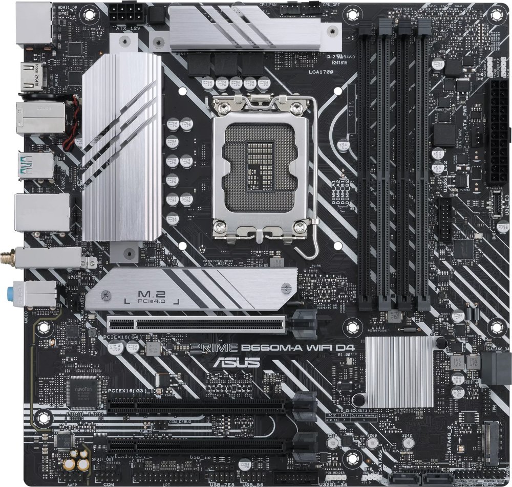 Материнская плата Asus Prime B660M-A WIFI D4 90MB1AE0-M1EAY0