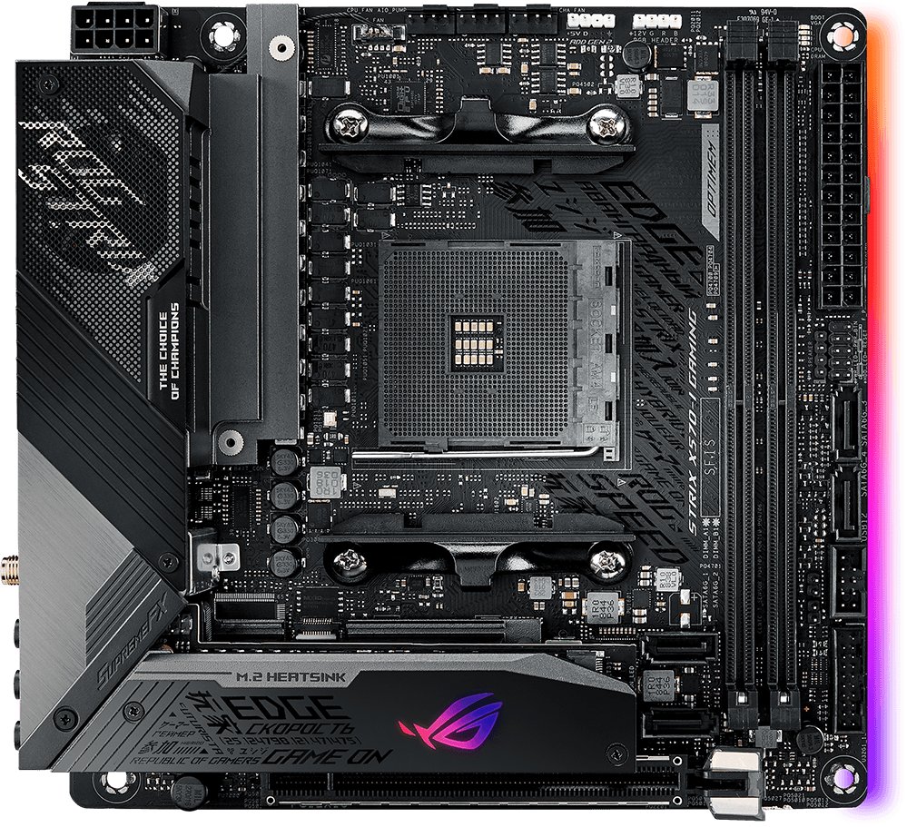 Материнская плата ASUS Rog Strix X570-I Gaming 90MB1140-MVAAY0