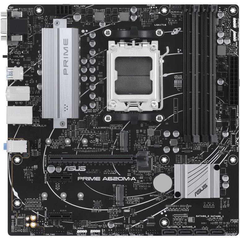 Материнская плата ASUS Prime A620M-A-CSM (90MB1F10-M0EAYC)